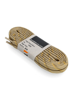 Schnürsenkel für Wanderschuhe Trekkingschuhe Zamberlan Flat Lace - beige/gelb