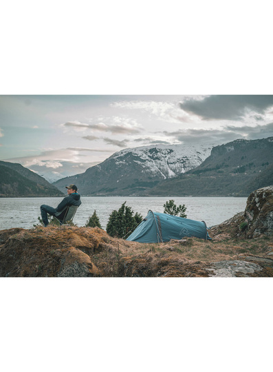 1 Personen Zelt Robens Arrow Head – blau – Tunnelzelt Campingzelt