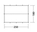 Robens Tarp 2.5 x 1.8 m Travel Tarp