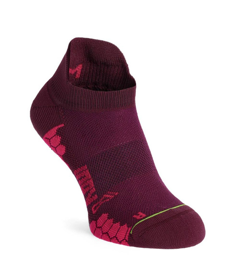 Women's Jogging Socks Inov-8 Trailfly Sock Low - teal/purple
