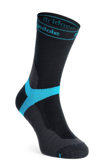 Outdoor Socken Bridgedale Mid Season Weight T2 Merino Sport Socken – dark grey