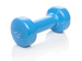 Vinyl covered Dumbbell 3 kg Blue - sold single