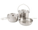 Camping Set Outwell Supper Set L - silver