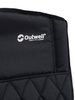 Klappstuhl Outwell Ullswater – schwarz Faltbarer Campingstuhl Angeln Stuhl
