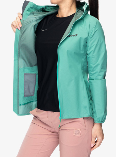 Running Jacket Inov-8 Stormshell FZ V2 - aqua