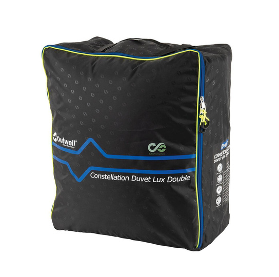 Camping Double Duvet Outwell Constellation Duvet Lux Double - green/beige