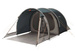 Easy Camp 4 Personen Zelt Tunnelzelt Galaxy 400 dunkelblau/grau Campingzelt