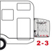 Fiamma Bike Cover S - 2/3 Bicycles