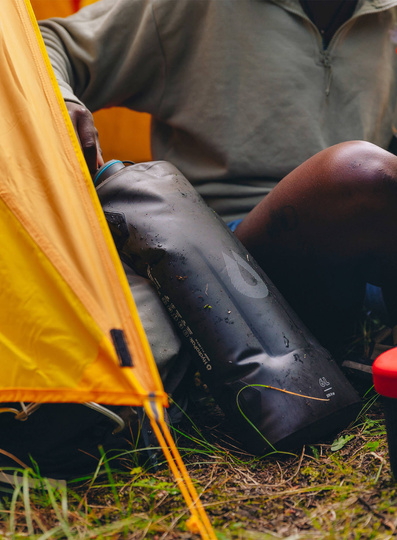 HydraPak Seeker 6L Wasserbehälter - Mammutgrau Trinkblase