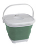 Outwell Collaps Bucket Square w/lid - shadow green