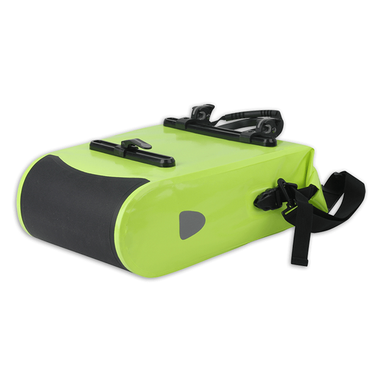 Wasserdichte Fahrradtasche Lynx 23 L – Neon-Gelb Wasserdichte Radtasche