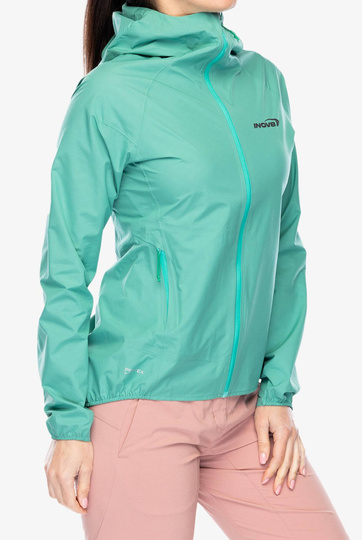 Running Jacket Inov-8 Stormshell FZ V2 - aqua