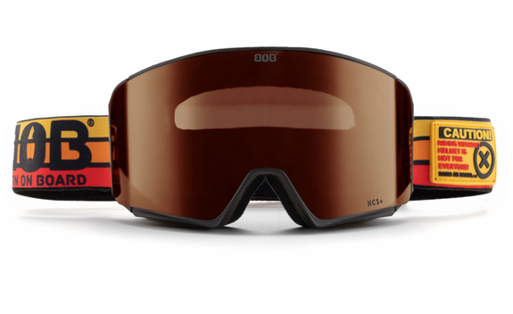 Ski Goggles BOB Caution! HCS+