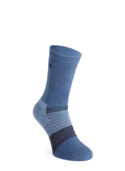 Merino Outdoor Socken Inov-8 Merino High Sock – navy/melange Trekkingsocken