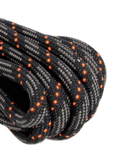 Schnürsenkel für Wanderschuhe Trekkingschuhe Zamberlan Round Lace - grau-orange