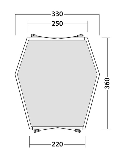 Caravanzelt / Van-Zelt Outwell Woodcrest – Vorzelt für Campervans