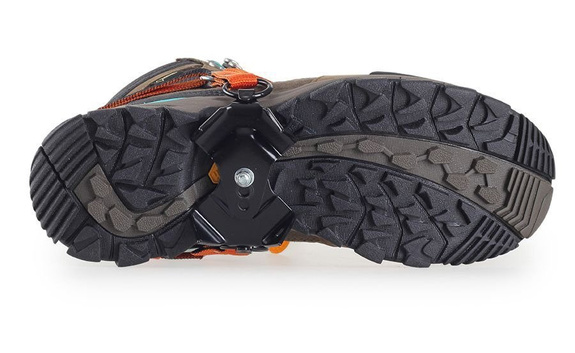 Climbing Technology Mini Crampons Ramponcino 4 W Black Orange 