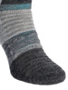 Merino-Outdoor-Socken Inov-8 Merino High Sock Grau Trekkingsocken Laufsocken