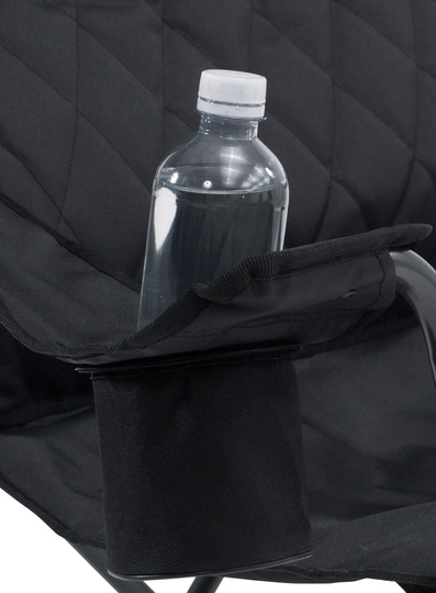 Campingstuhl Outwell Kielder – schwarz Faltbarer Freizeit- und Campingstuhl