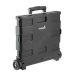 Keeeper Olli Foldable Shopping Trolley 65 Litre with 2 Wheels - Black