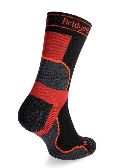 Bridgedale Trail Run Midweight T2 Merino Sport Crew - black