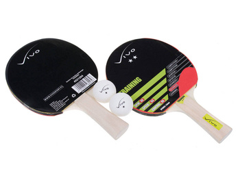 Vivo Practice table tennis set (2 rackets + 2 balls)