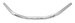 Mode Bended Aluminium Handlebar 600x60 mm