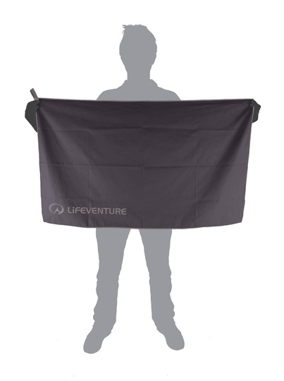 Lifeventure HydroFibre Trek Towel X Large, Grey