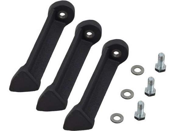 Kawmet Gusseiserner Kessel Holländischer Ofen mit Beinen 8l