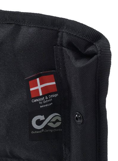 Campingstuhl Outwell Derwent – schwarz Faltbarer Freizeit- und Campingstuhl