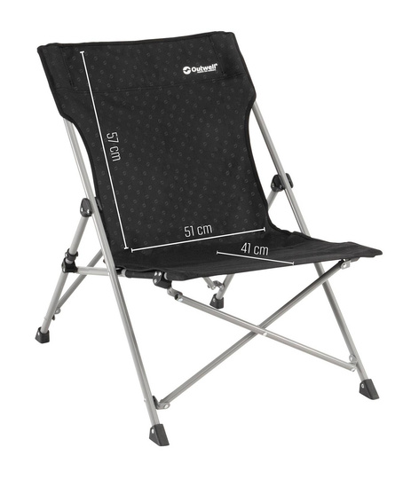 Klappbare Campingstuhl Outwell Drysdale - Schwarz