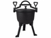 Cast Iron Cauldron Dutch Oven with Legs 4l KAWMET