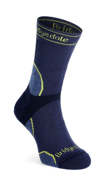 Bridgedale Trail Run Midweight T2 Merino Sport Crew - navy