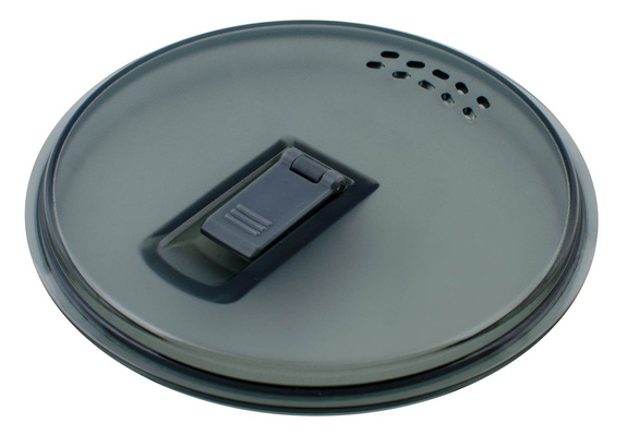 Camping-Topf Rockland 1L Universeller Campingtopf mit Klappgriff + Deckel