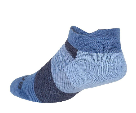 Laufsocken Inov-8 Merino Socken Low Socken – Navy Melange Wandersocken
