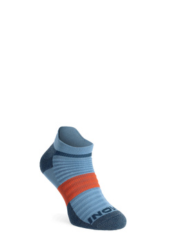 Laufsocken Inov-8 Active Low Sportsocken – Blau/Orange Wandersocken