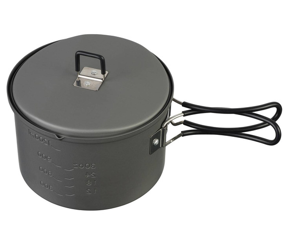 Esbit Spirituskochset - inkl. 1500 ml Topf - hartanodisiertes Aluminium