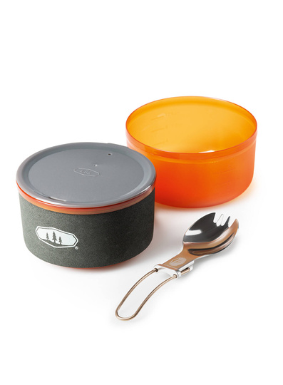 Campinggeschirr-Set GSI Outdoors Halulite Soloist