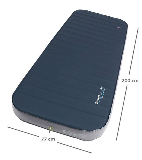 Selbstaufblasende Isomatte Outwell Dreamboat Single 12.0 cm – Blau Campingmatte