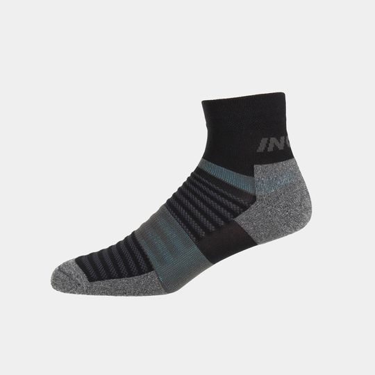 Laufsocken Inov-8 Active Mid Socken – Schwarz Wandersocken Trekkingsocken