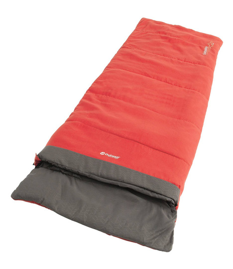 Outwell Celebration Lux Synthetik-Schlafsack (195 cm) - rot