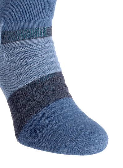 Merino Outdoor Socken Inov-8 Merino High Sock – navy/melange Trekkingsocken