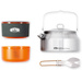 GSI Outdoors Kochset Glacier Stainless Ketalist – Kochset für Camping