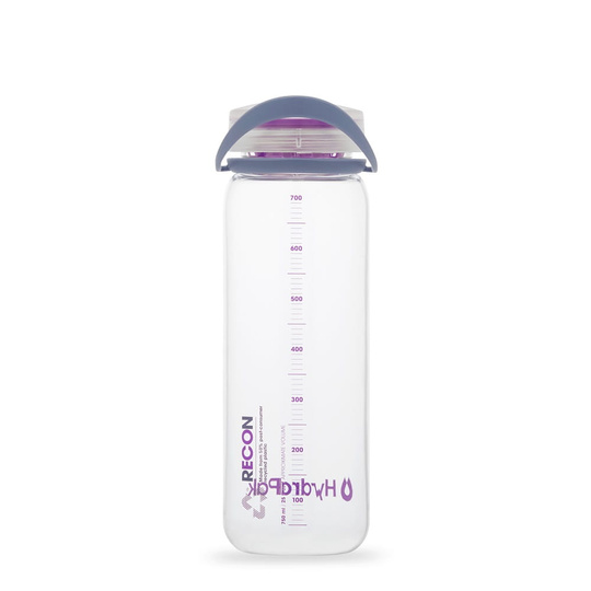 Trink Flasche HydraPak Recon 750ml - Clear/Iris Trekkingflasche Outdoorflasche