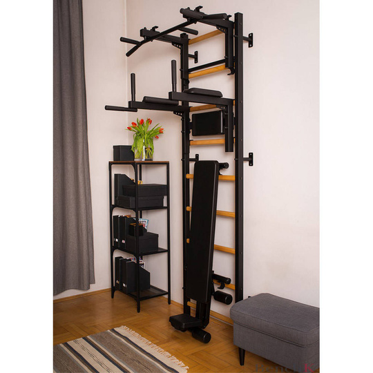 BenchK 713B WALL BAR HOME GYM SWEDISH LADDER METAL LADDER