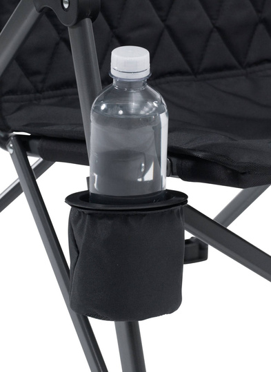 Klappstuhl Outwell Ullswater – schwarz Faltbarer Campingstuhl Angeln Stuhl