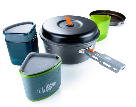 GSI Outdoors Pinnacle Backpacker - 2 Person Cookset