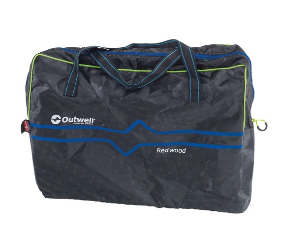 Campingtisch Outwell Redwood – grau – 3-in-1 Tisch Hocker und Fußstütze in einem