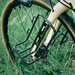 Bicycle Fork Bag Rack - Black