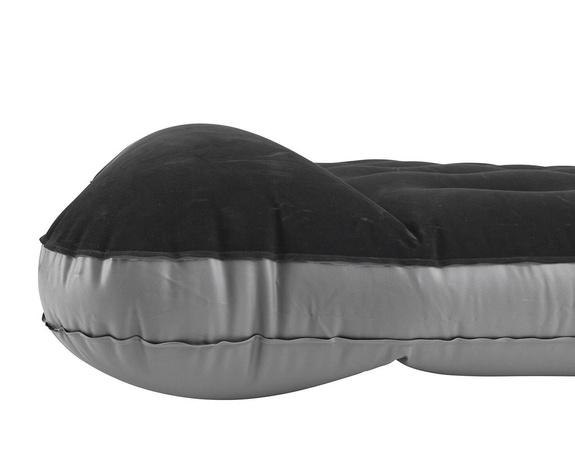 Outwell Classic w/pillow & Pump Double – black/grey (Doppel-Luftbett)